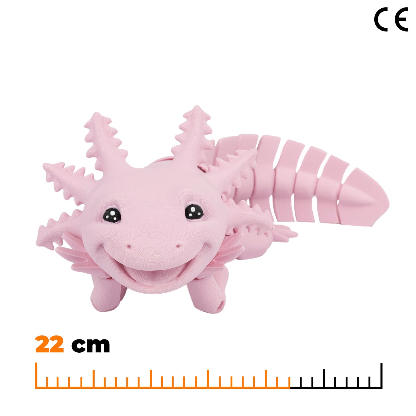 Axolotl - Světle růžová