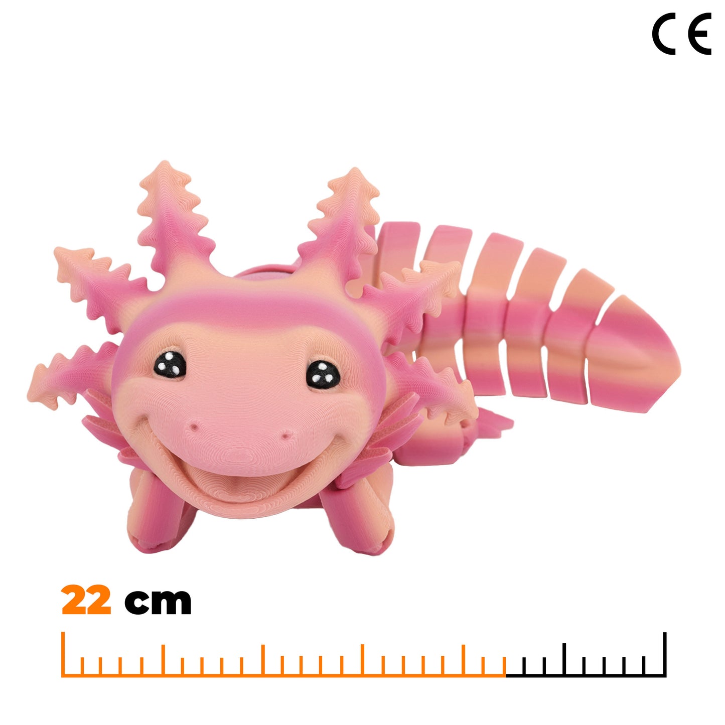 Axolotl - Postupná růžová