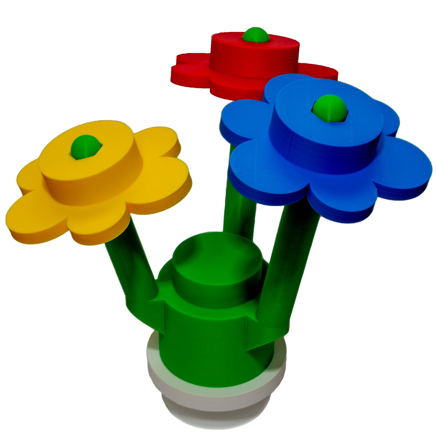 Velká Květina inspirovaná stavebnicí LEGO