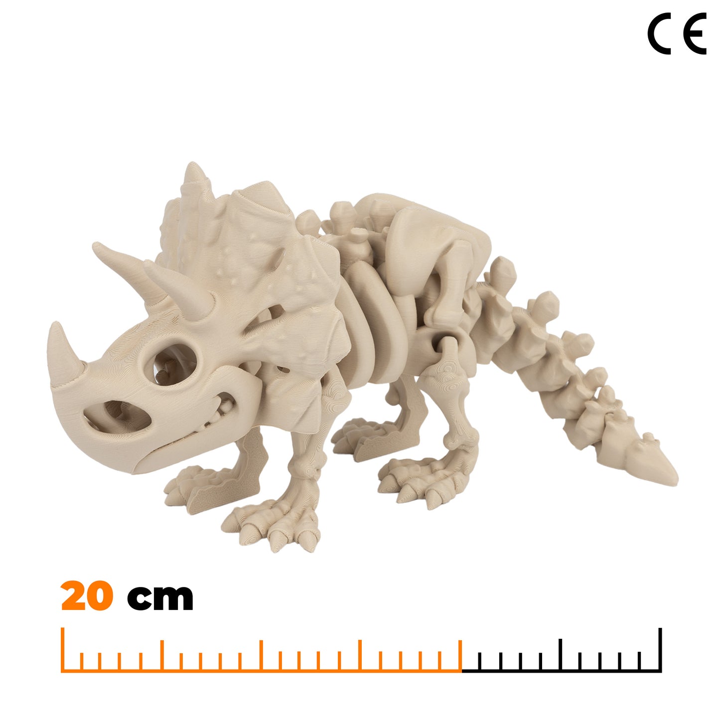 Triceratops - Béžová