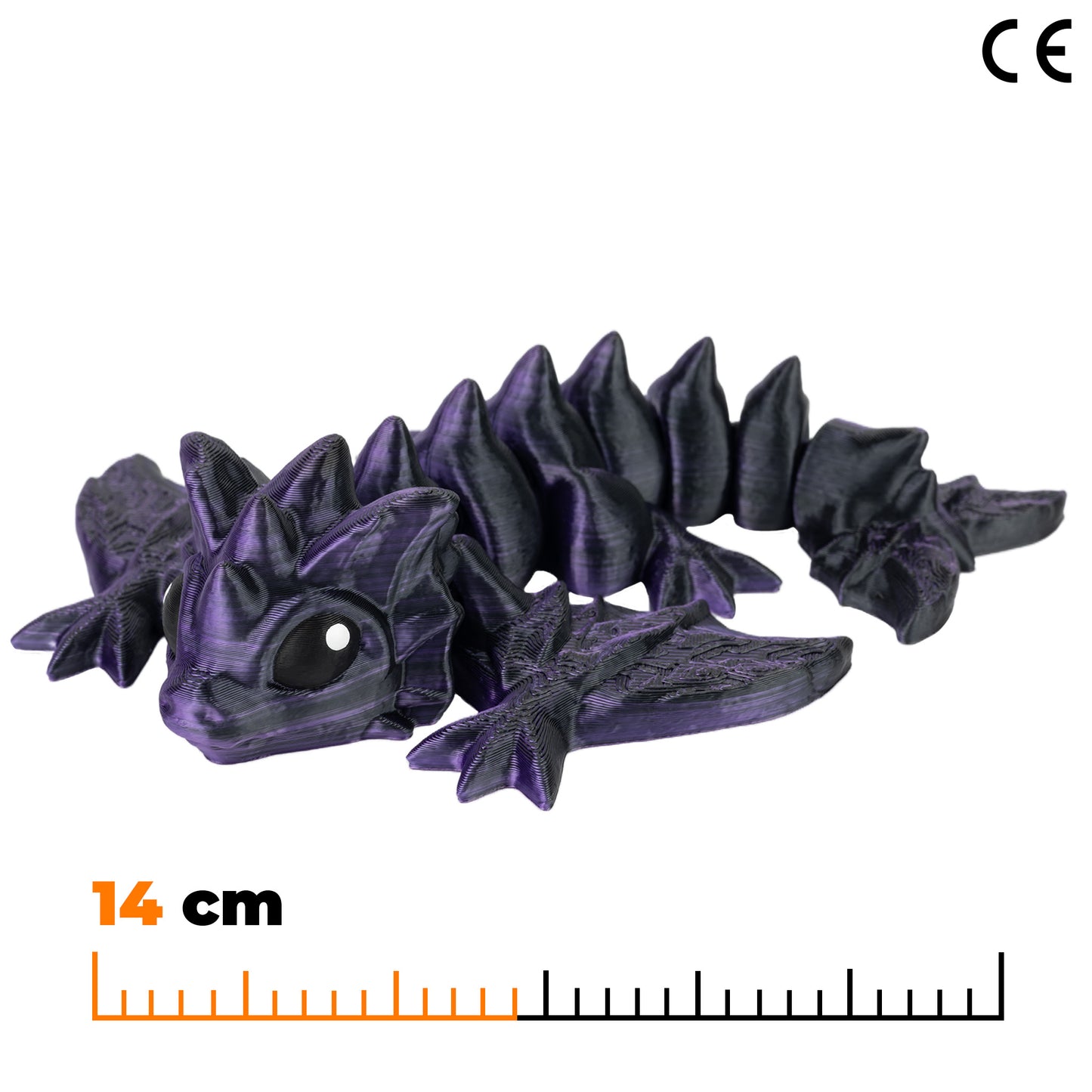 Wyverna - Černo-fialová