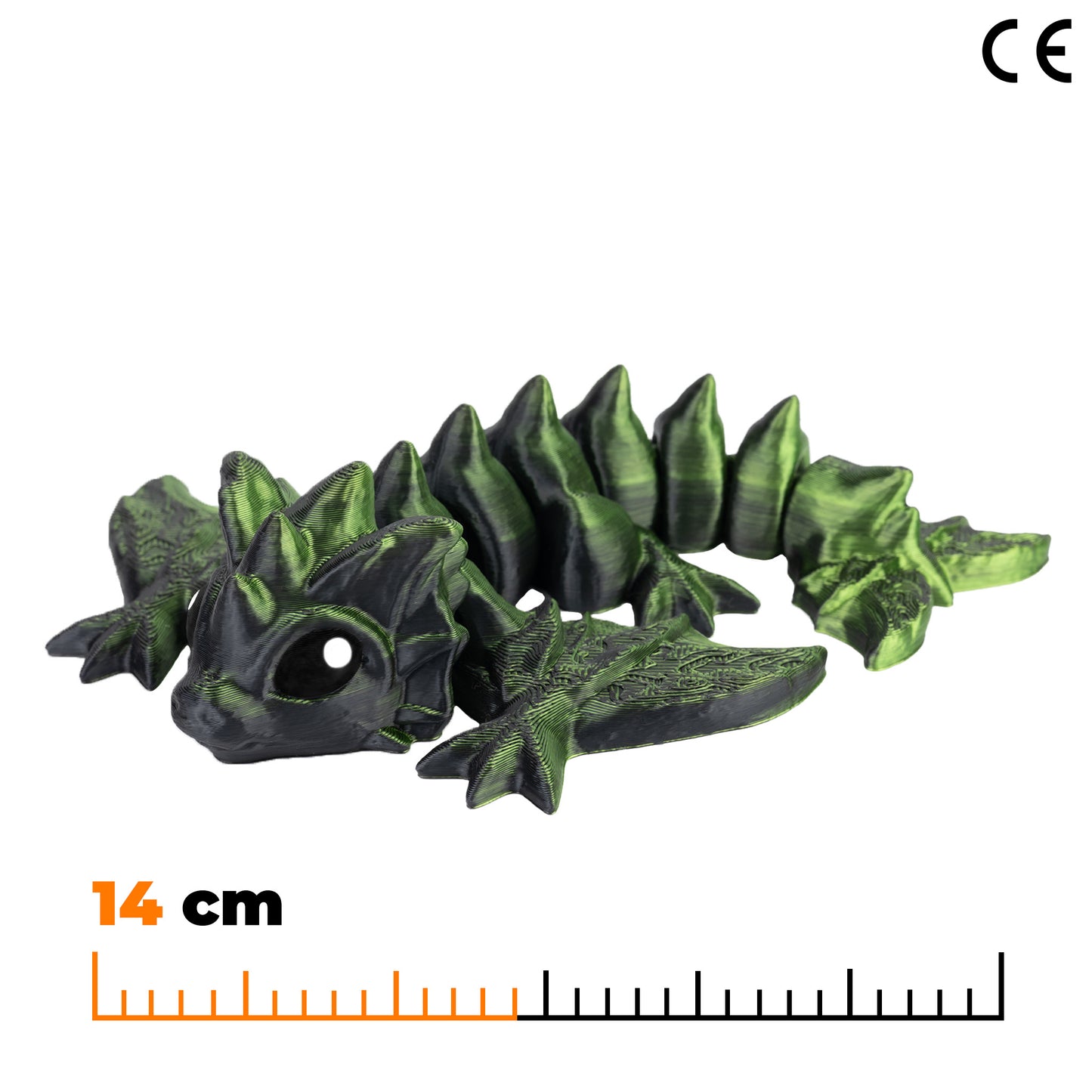 Wyverna - Černo-zelená