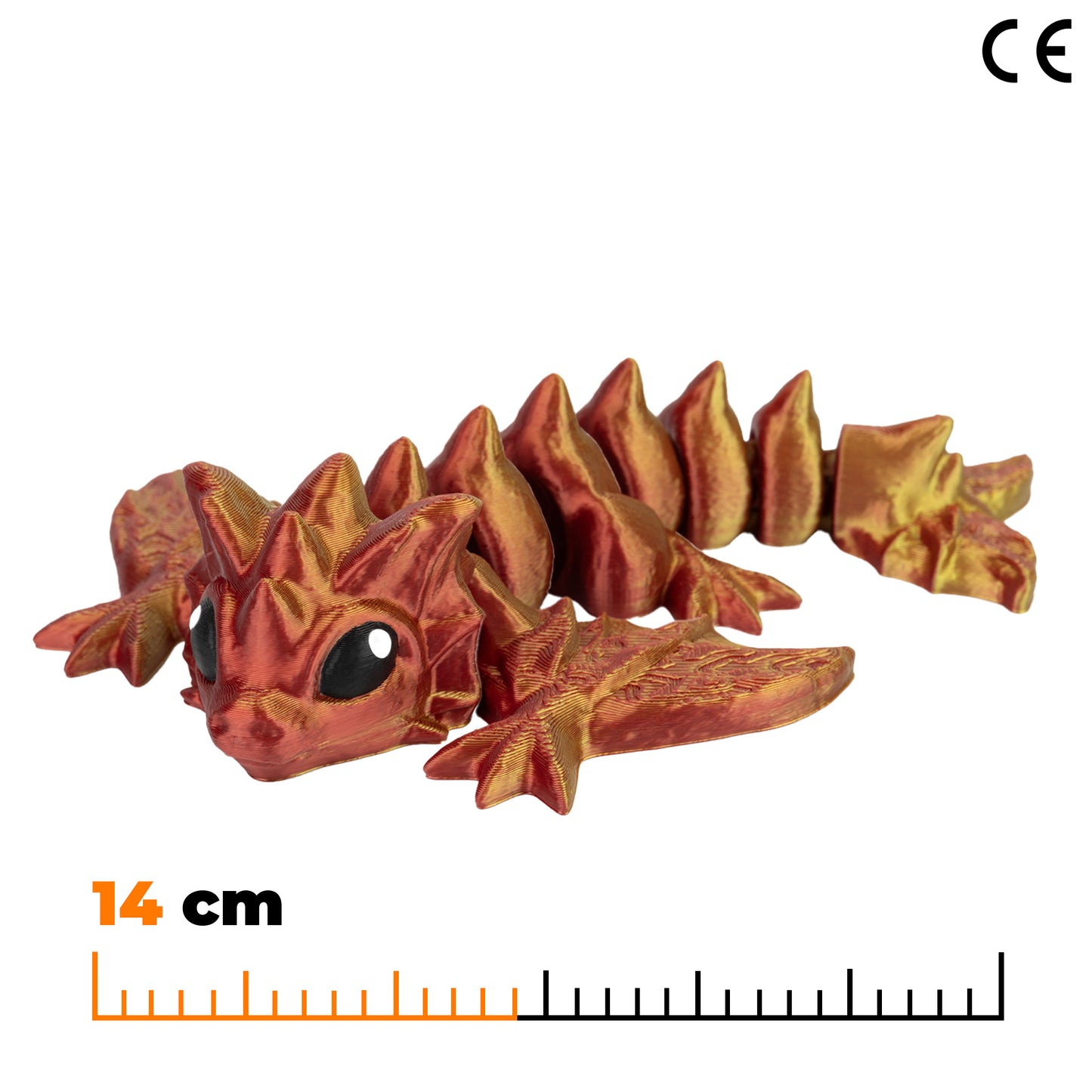 Wyverna - Červeno-žlutá